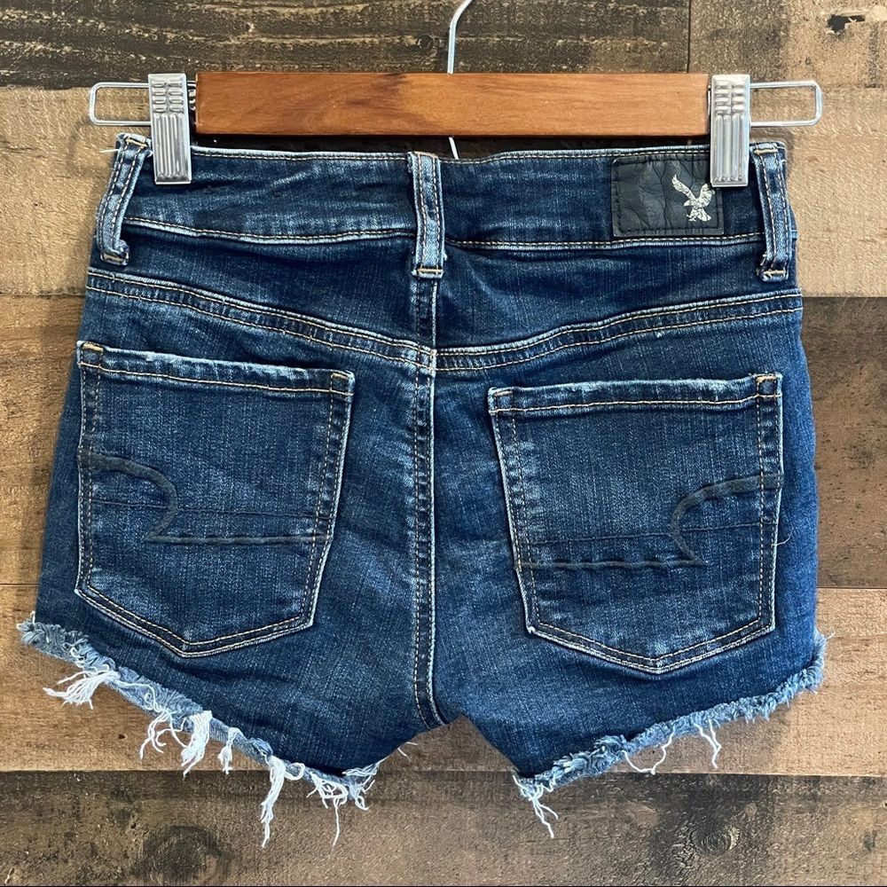 •American Eagle Outfitters Distressed Jean Shorts - Picture 2 of 16
